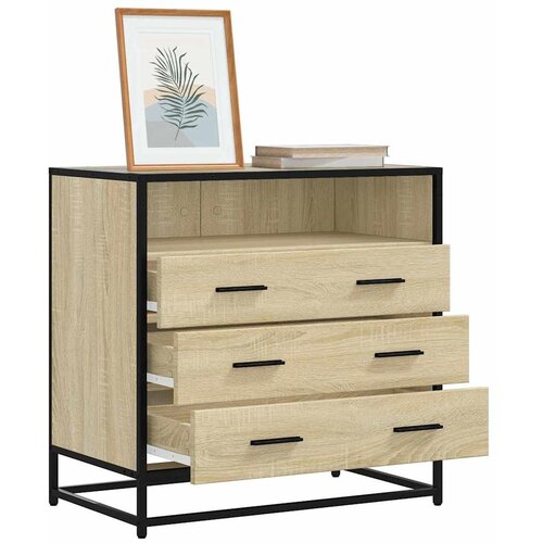 VidaXL Ormar s ladicama sonoma hrast 70x41x70 cm konstruirano drvo Slike