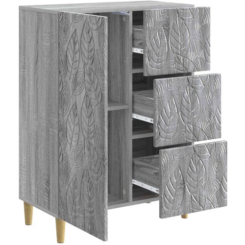  Kreveta Siva Sonoma 66 x 34,5 x 90 cm Konstruirano drvo Slike