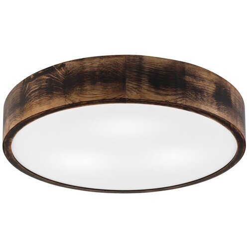  stropna svetiljka oak smoky 3xE27/15W/230V, prečnik 47,5 cm, hrast/tamno braon Cene