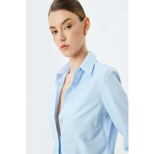 Koton Light Indigo Women's Shirt