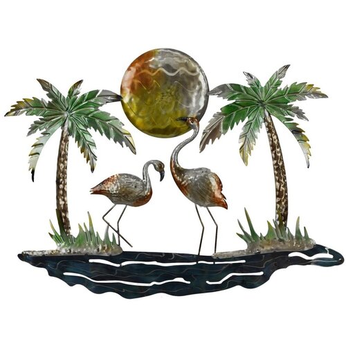 Signes Grimalt Flamingos Zidni Ukras Smeđa Cijene