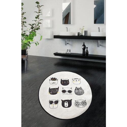 Lessentiel Maison prostirka za kupatilo 100cm Šarena Slike