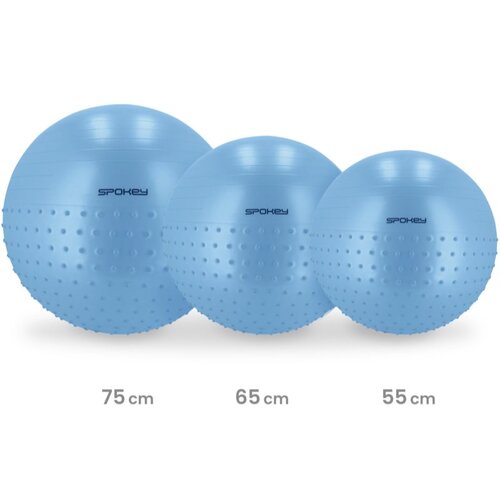 Spokey Half Fit gimnastična masažna žoga 55 cm Slike