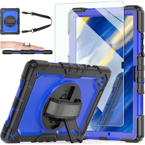JTech Ohi&scaron;je za iPad Air 3/Pro 10,5" s stojalom in naramnico Modro, (22025712) Cene