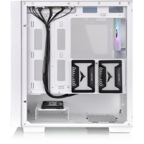 Thermaltake Versa H16 TG ARGB micro ATX kući&amp;scaron;te, bijelo Slike
