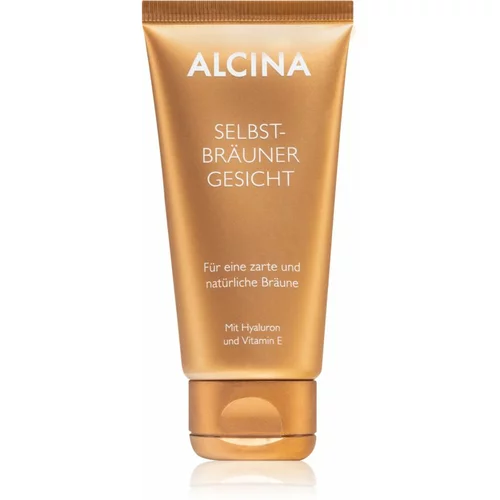 ALCINA Self-tanning Face Cream krema za samotamnjenje za lice 50 ml