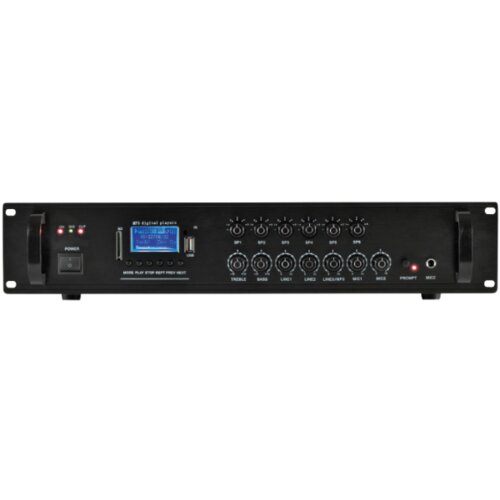 Sal MPA 240BT Razglasno pojačalo 100V/4-8 Ohm 6 zona Slike