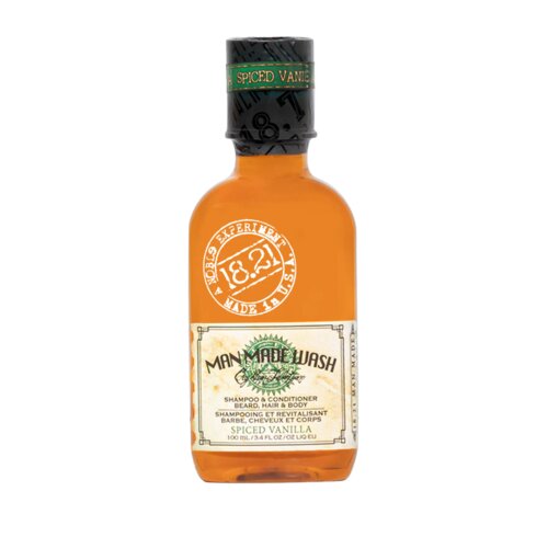 18.21 Man Made Wash 3 u 1 gel za bradu, kosu i tijelo Spiced Vanilla 100 ml Cene