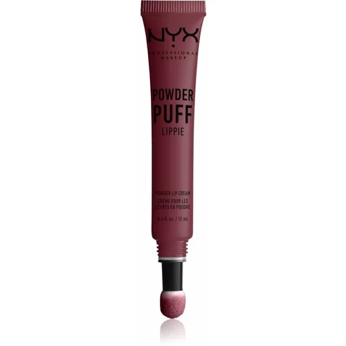 NYX Professional Makeup Powder Puff Lippie šminka z mat učinkom tekoče rdečilo za ustnice šminka 12 ml odtenek 07 Moody za ženske