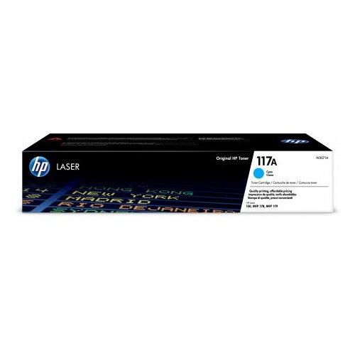 HP toner 117A Cyan Laser Cartridge W2071A, plava Slike