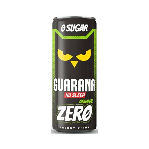 Guarana no sleep original zero energetski napitak 250ml limenka Slike