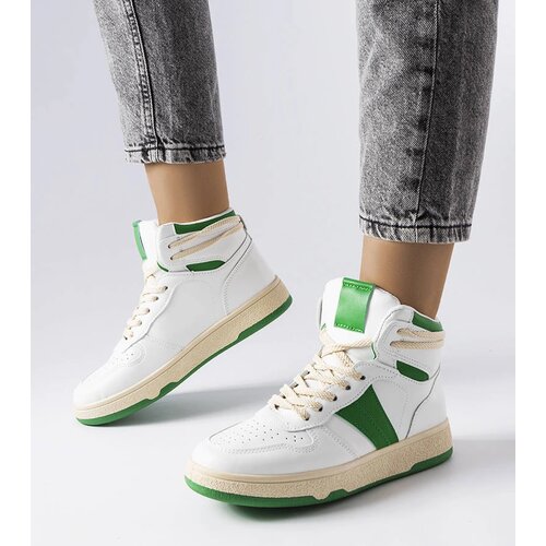 Gemre Green high-top sneakers Robin Slike