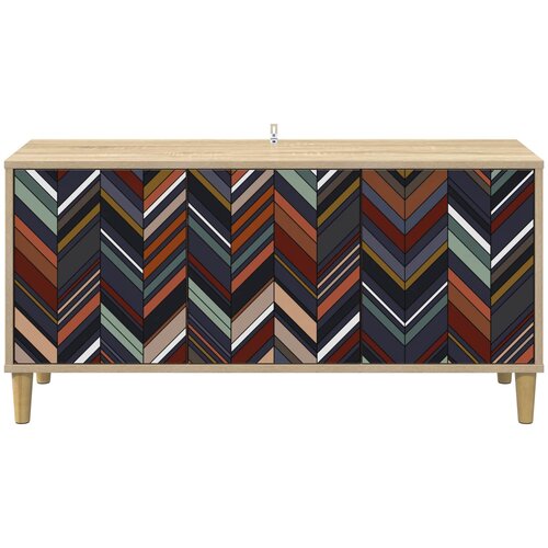  ormar OMMEN 102 x 33 x 50 cm Sonoma Konstruirano drvo Slike