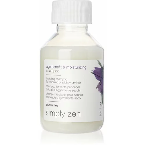 Simply Zen Age Benefit & Moisturizing Shampoo vlažilni šampon za barvane lase 100 ml