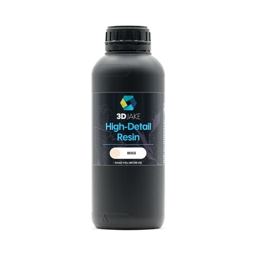 3DJAKE Resin 8K High-Detail bež - 1.000 g Slike