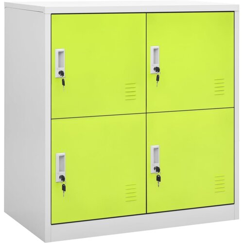 vidaXL ormarić s ključem svjetlosivi-zeleni 90 x 45 x 92,5 cm čelični Cijene