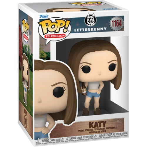 Funko Pop Television: Letterkenny -Katy W/ Puppers &Amp; Beer