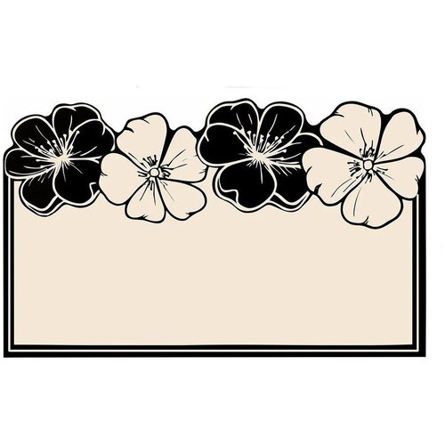 Foutastic Crna/krem kupaonska prostirka 60x100 cm Morpho &ndash; Cijene