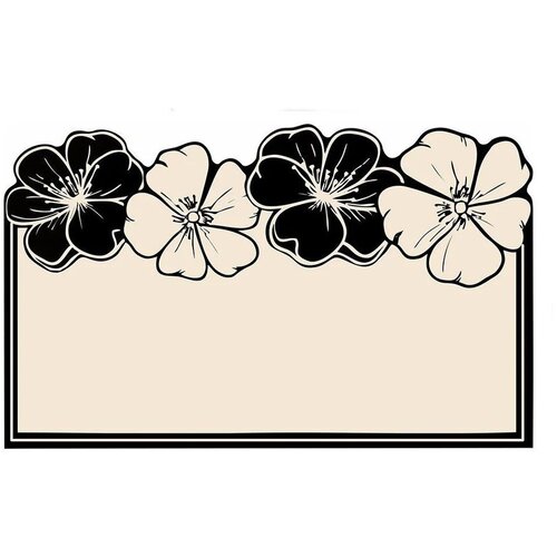 Foutastic Crna/krem kupaonska prostirka 60x100 cm Morpho &ndash; Cijene
