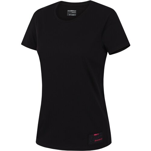 Husky Women&amp;#039;s cotton T-shirt Tee Base L black Slike
