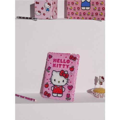 Sinsay Bilježnica s šarenim šljokicama Hello Kitty Cijene