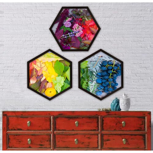 Wallity uramljena slika 6GEN48565, 35x35 cm, 3 dela Cene
