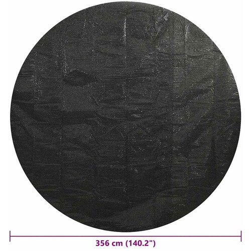  Pokrivač za bazen crni 356 cm PE Slike
