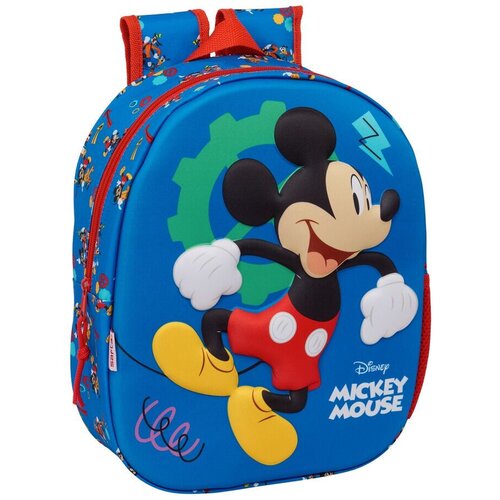 Mickey &amp;amp; Minnie Mochila 3D Mickey Disney 33cm Slike
