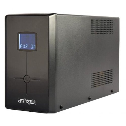 Gembird UPS EG-UPS-035, USB and LCD display, 2000 VA, 1200W, black Cene