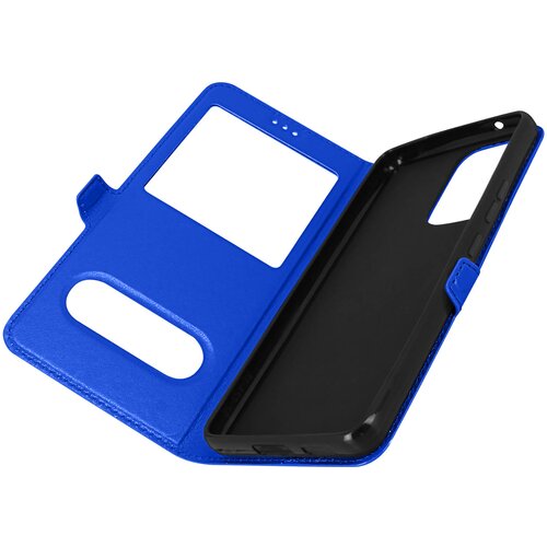 AVIZAR Ovitek za Samsung Galaxy A53 5G, dvojno okence in dvojni magnetni zavihek - moder, (20632300) Cene