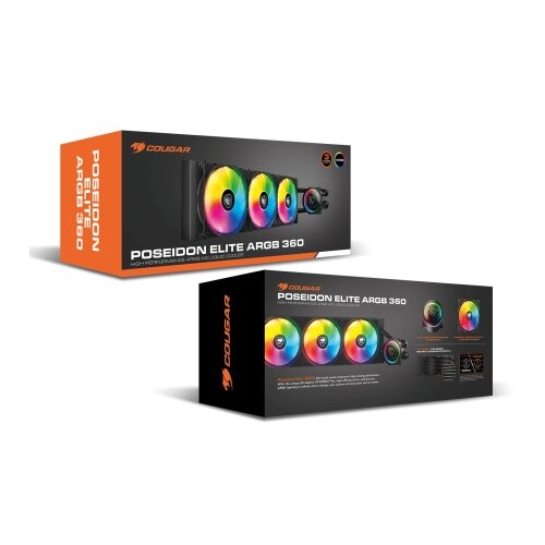 Cougar Poseidon Elite ARGB 360 AIO liquid CPU cooler Cijene