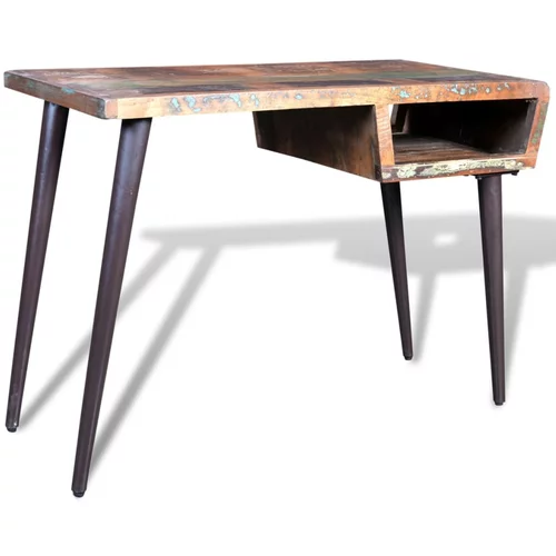  Pisalna miza predelan les z železnimi nogami