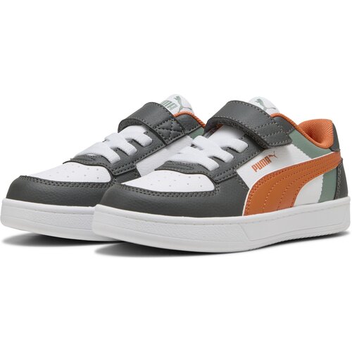 Puma patike za dečake Caven 2.0 Block AC+ PS, 394462-13, Sivo-narandžaste Cene