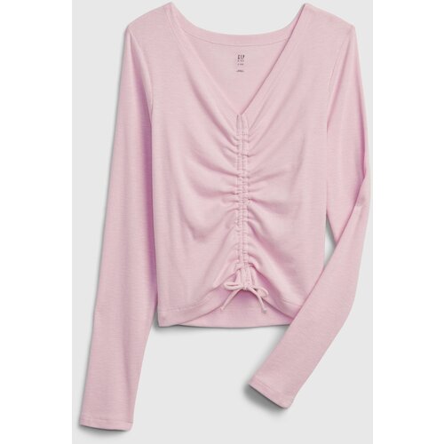 GAP Kids Gathered T-Shirt - Girls Slike