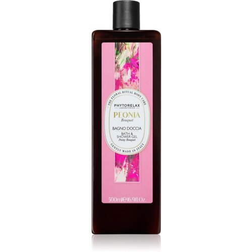 Phytorelax Laboratories Peony Bouquet gel za prhanje in kopanje 500 ml Slike