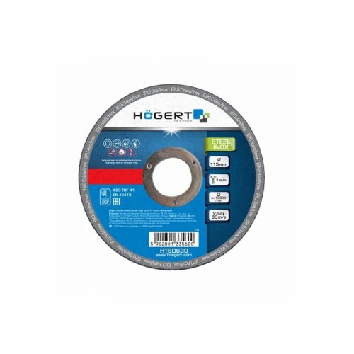  REZNA PLOČA ZA METAL/INOX 180 MM 1,6 MM ECO HT6D633 Slike