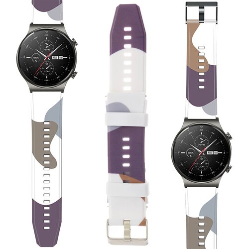 HURTEL strap moro silikonowy pa&scaron;ček opaska bransoletka do huawei watch GT2 pro, (21910427) Cene