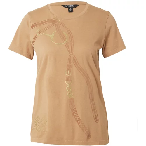 Polo Ralph Lauren Majica 'KATLIN' kamela / rjava / zlata