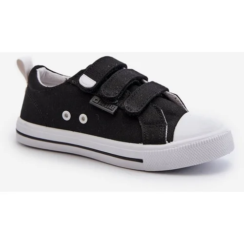 Big Star Children's Velcro Sneakers Black