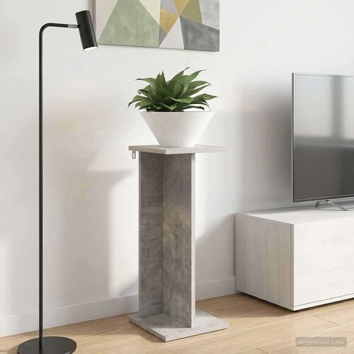  Stalak za biljke Betonsko Siva 25 x 25 5 x 60 5 cm Cene