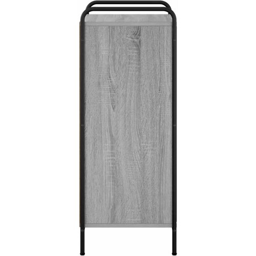  Ormar za cipele 51 x 36 5 x 93 cm Konstruirano drvo Siva Sonoma - Siva Sonoma 51 x 36 5 x 93 cm 4 police bez vrata Slike