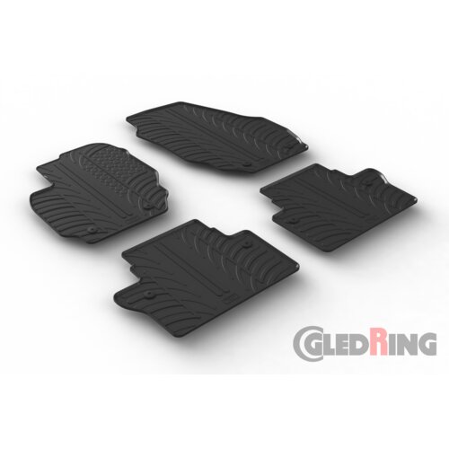 Gledring gumeni tepisi za Volvo V70 2007-&amp;gt;/XC70 2008-07.2016 Slike
