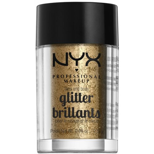 NYX professional makeup gliter za lice i telo 08-Bronze Slike