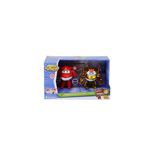 Super Wings Transformacija 2pk Supernapajajući avion i Golden Boy Cene