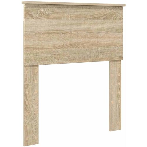 vidaXL Vzglavje z vzglavjem Sonoma hrast 75 cm Konstruiran les, (5000109749) Cene