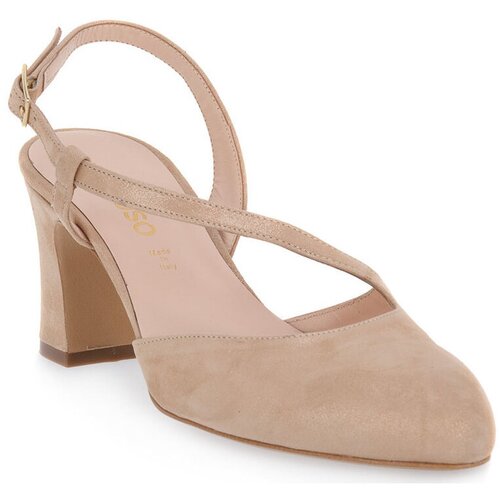 Melluso Salonarji DRILL NUDE Rožnata Cene