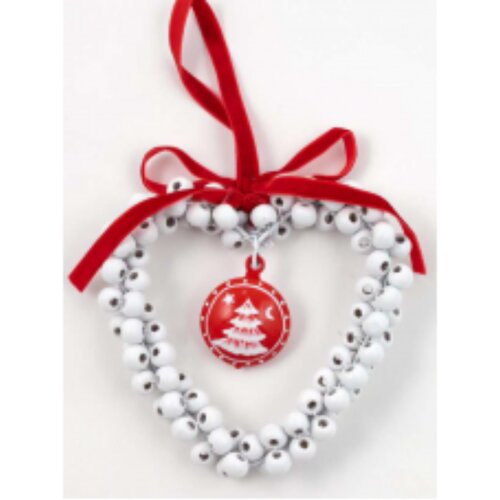Other novogodišnji ukras metalni srce Cene