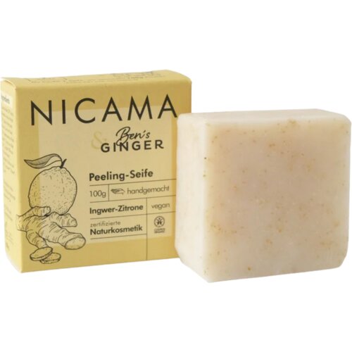 NICAMA "Ben's Ginger" piling sapun - đumbir i limun - 100 g Cijene