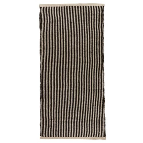  Tepih Hosta 65x140 pruge crna/bež ( 6510902 ) Cene