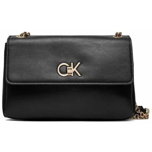 Calvin Klein Ročna torba Re-Lock Ew Conv Crossbody K60K611084 Črna